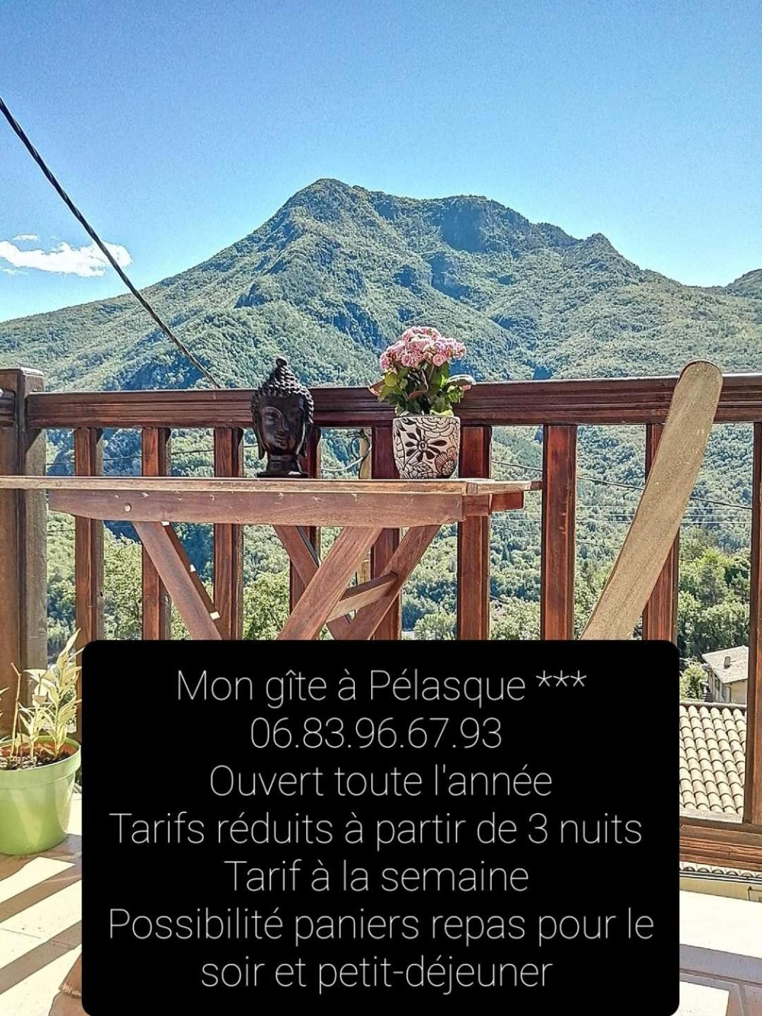 Mon Gite A Pelasque Lantosque Eksteriør billede
